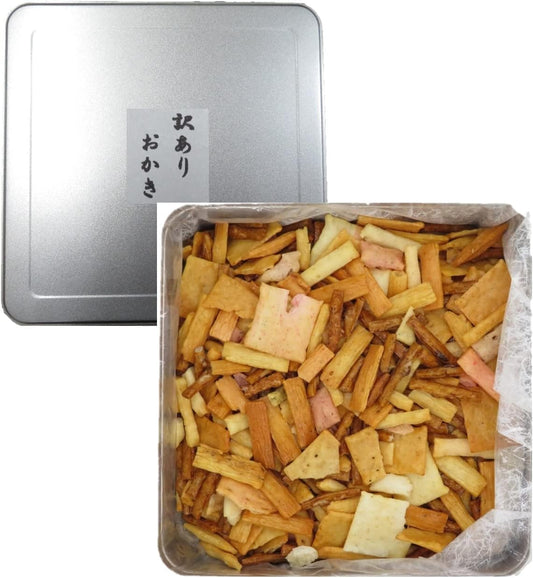 Hozenji Arare Okaki, 5.3 oz (1,500 g) (1.5 kg), Value Size, Half Cans