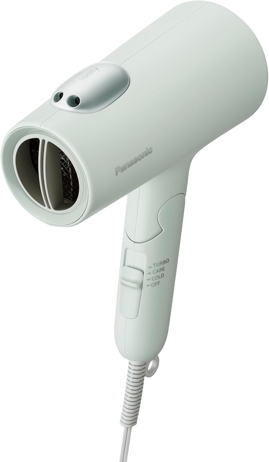 Panasonic Ionity EH-NE7L-G Dryer, Quick Drying, Large Airflow, Powerful Dry, Low Temperature Mode, Double Mineral Ion, Mint Green