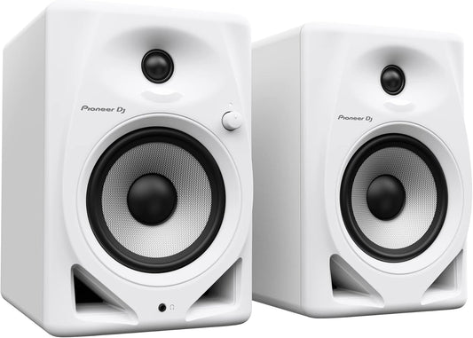 Pioneer DJ 5" 2-Way Active Monitor Speaker DM-50D-W (White) White