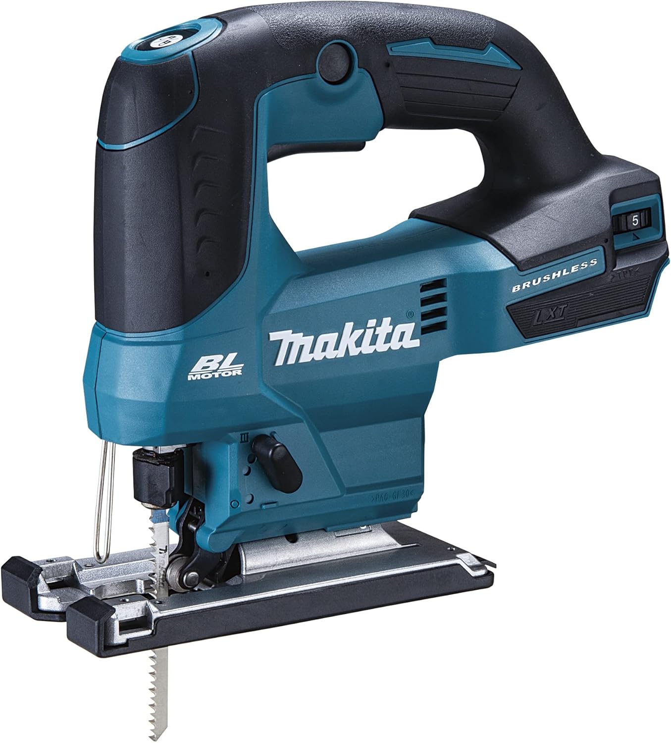 Makita Rechargeable Jigsaw JV184DZK, 18V Battery and Charger Sold Separately, Case Included