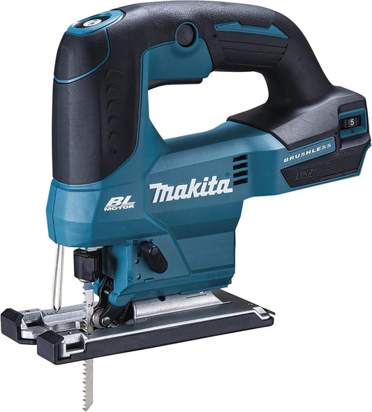 Makita Rechargeable Jigsaw JV184DZK, 18V Battery and Charger Sold Separately, Case Included