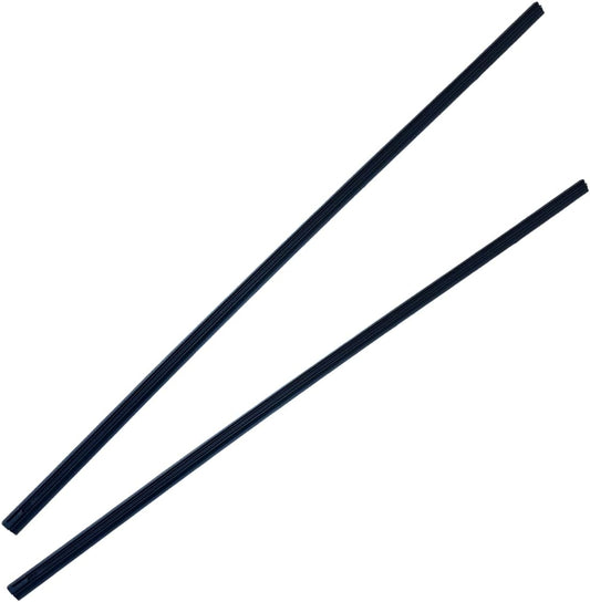 Toyota ZVW30 Prius H21.5 - H27.11 (2009.5 - 2015.11) Compatible Wiper Blade Replacement Rubber 0.3 inch (9 mm) Width Left and Right Set Driver 25.6 inches (650 mm), Passenger 15.7 inches (400 mm)