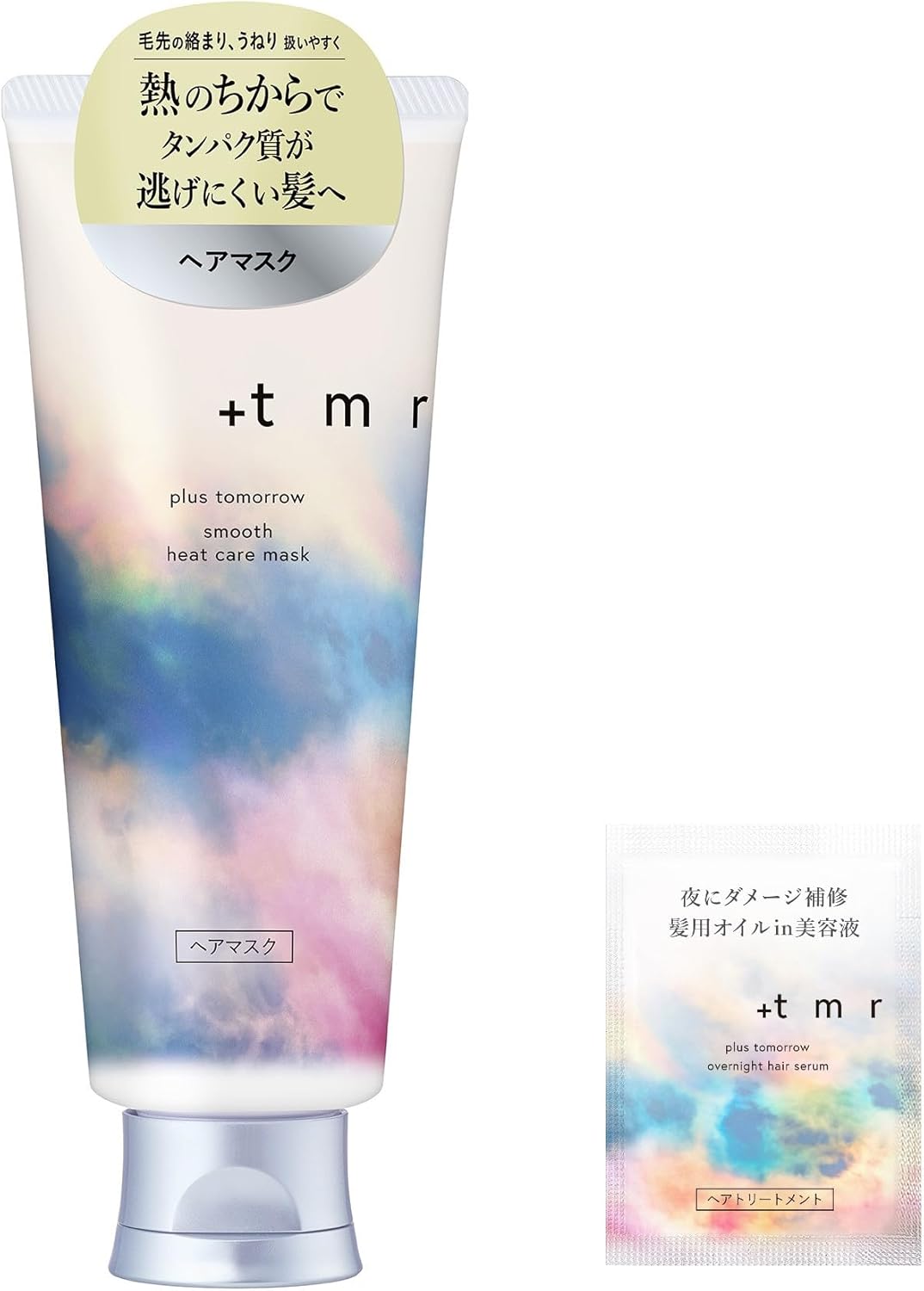 +tmr Plastumolo: Heat Care Mask, 5.1 oz (145 g) + Free [Smooth] Damage Repair Protein Protective Coating for Swell Prevention