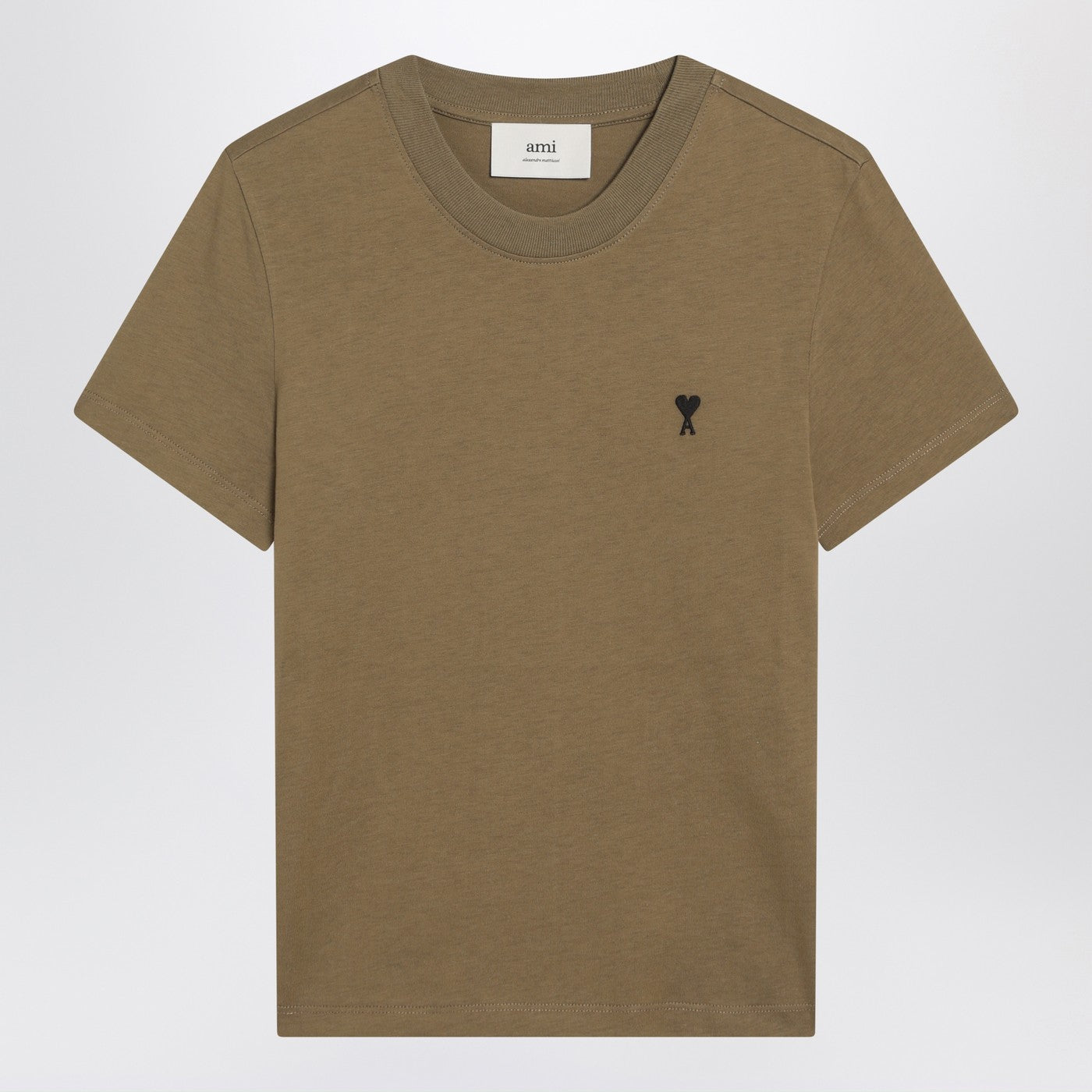Ami Paris Bronze Ami De Coeur Tシャツ - Image 1
