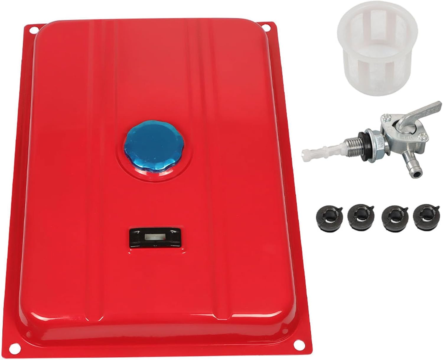 ALL-CARB 5ガロン (20L) 発電機燃料タンクバルブ クロムカバー EC6500用交換用