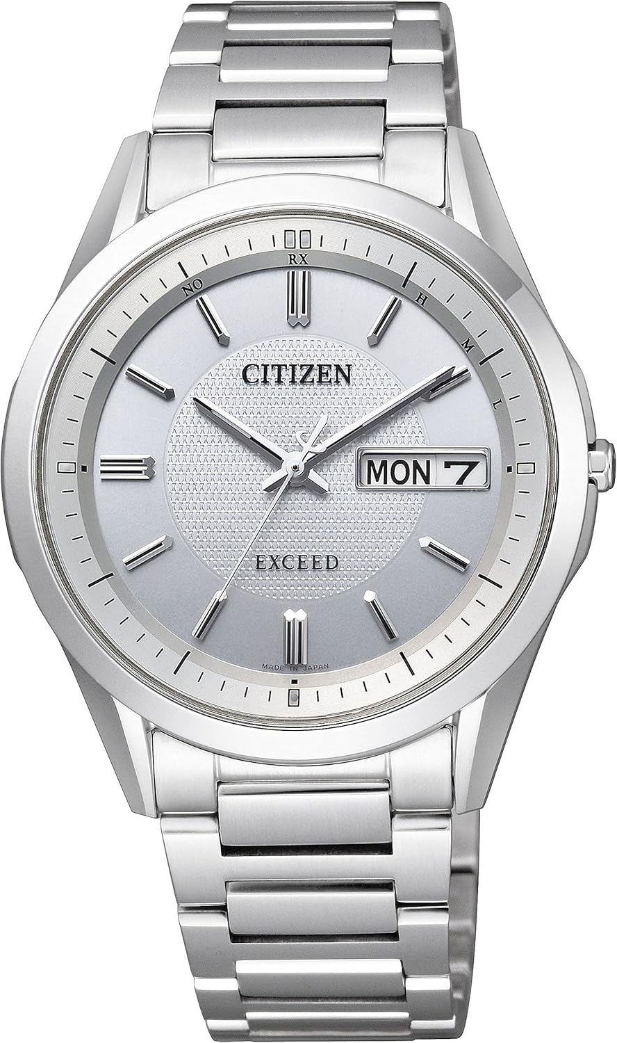 Citizen AT6030-60A EXCEED Eco-Drive Radio Watch, Men's