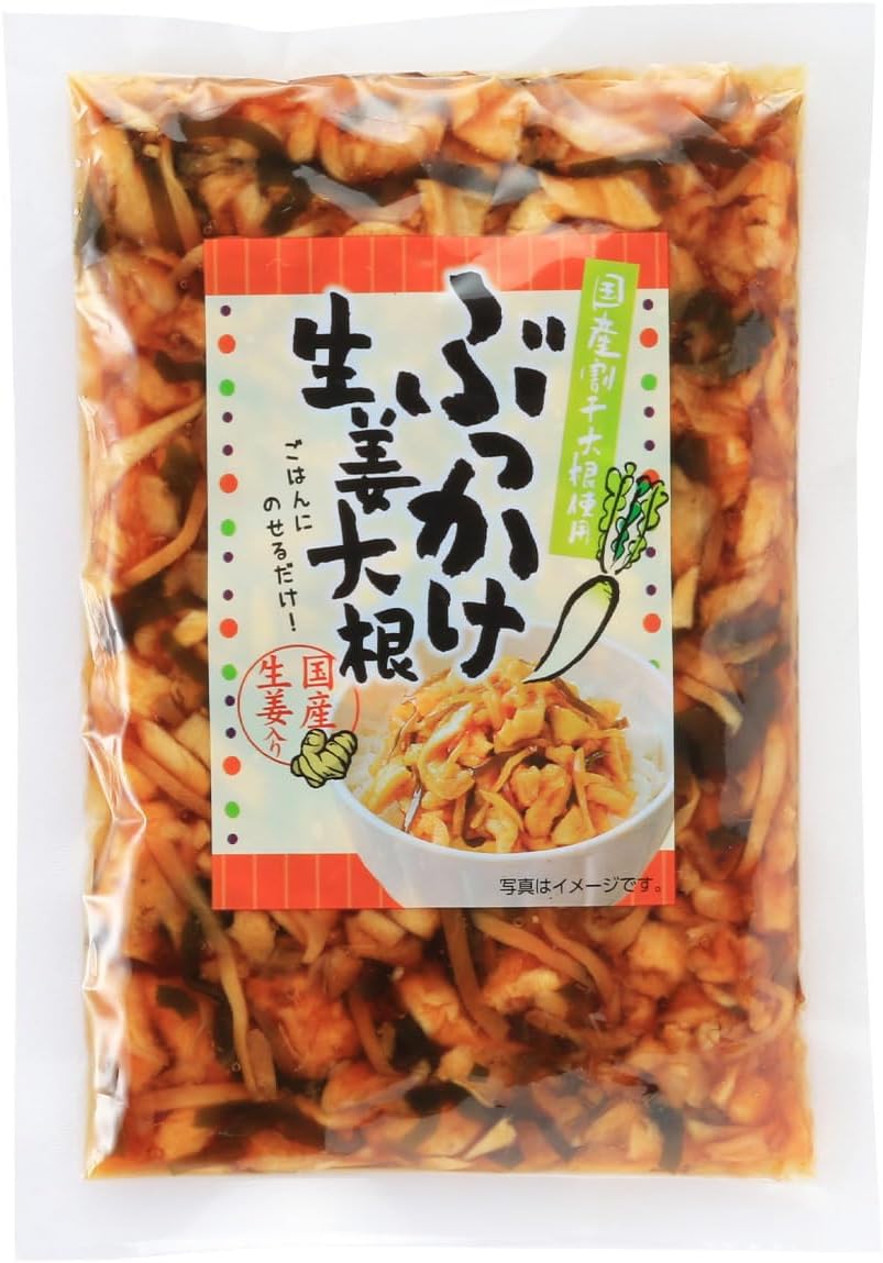 Obanya Pickled Ginger Radish 180g