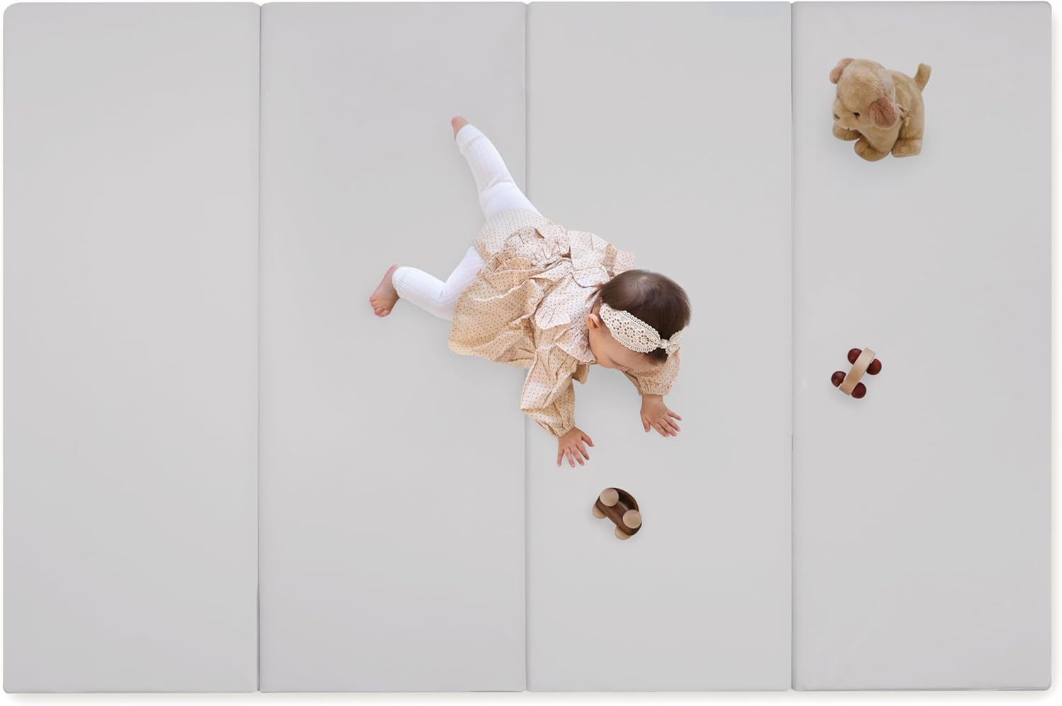 (ケラッタ) プレイマット 折りたたみ リバーシブル 赤ちゃん 床暖房 1級防音 防水 厚手