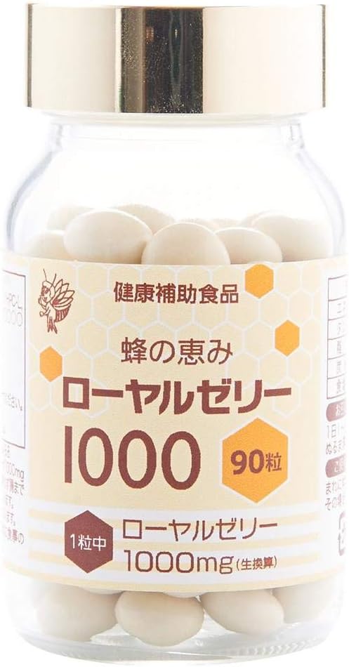 Bee's Blessing Royal Jelly 1000 (650 mg x 90 Capsules)