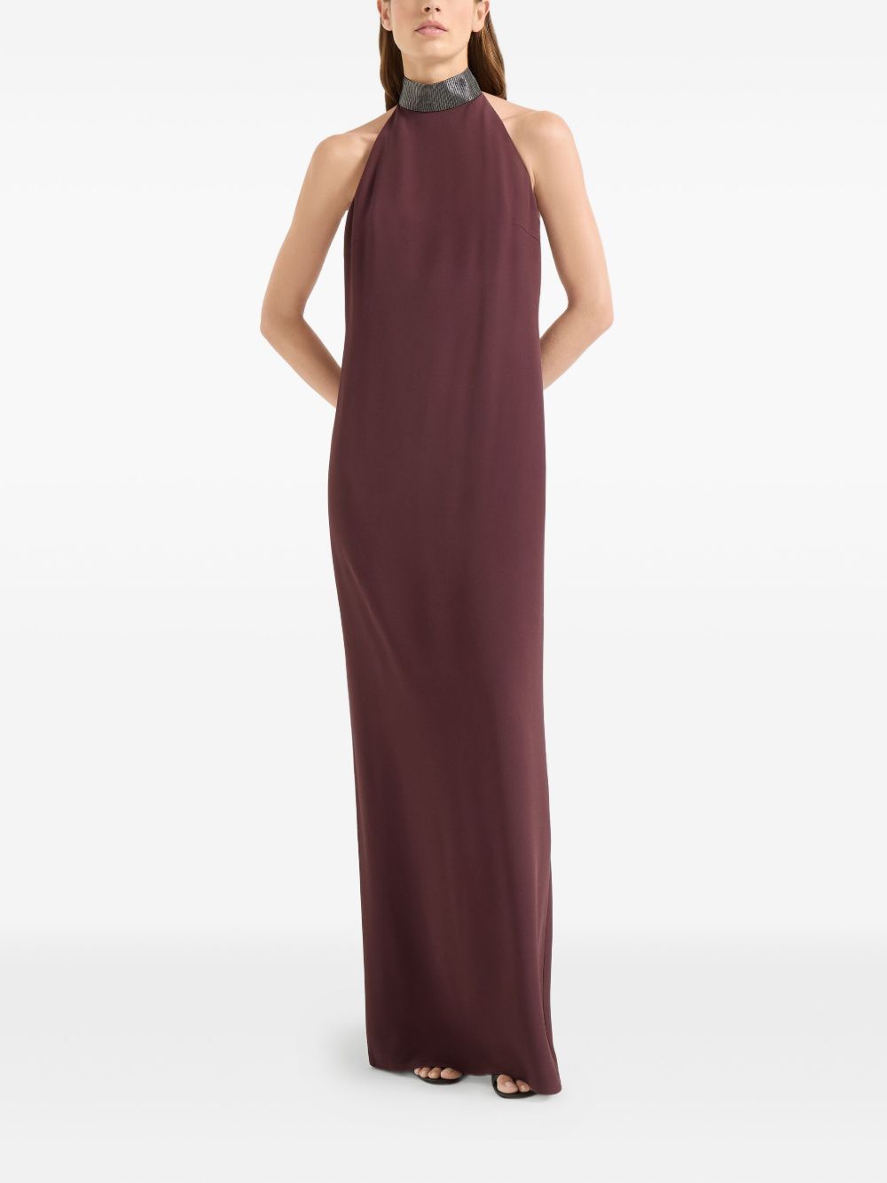 Brunello Cucinelli Silk Blend Maxiドレス - Image 1