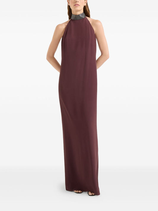 Brunello Cucinelli Silk Blend Maxiドレス - Image 1