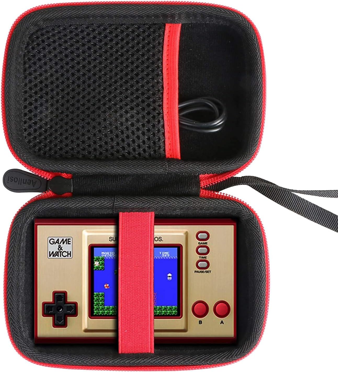 Aenllosi Compatible Storage Case for Nintendo Game & Watch (Compatible with Super Mario Bros.)