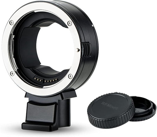 【Improved Version】JJC EF-EOSR Lens Mount Adapter for Canon EF/EF-S to RF Mount Convert for Canon EOS R5 Mark II R100 R8 R50 R6II R7 R10 R3 R6 R5 R5C R RP Ra Camera with Auto Focus Auto Aperture Arca