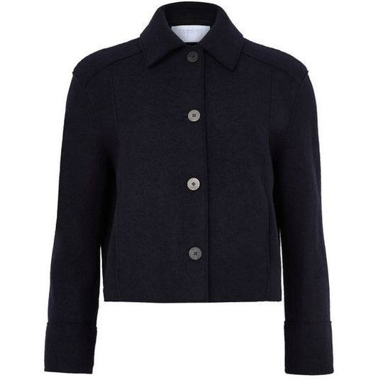 HARRIS WHARF LONDON Boiled wool short jacket - Image 1