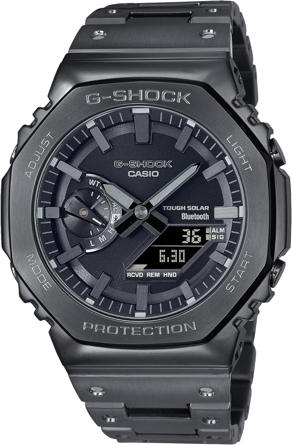 Casio GA-B2100 G-Shock Series Wristwatch w/ Bluetooth, Solar, full metal (black)