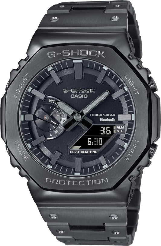 Casio GA-B2100 G-Shock Series Wristwatch w/ Bluetooth, Solar, full metal (black)