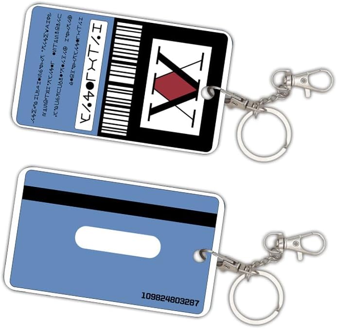[MILIANG] HUNTE Subscription Hunter Pass Case Card Case Gon Freaks Kirua Zoldic Popular Anime Goods Employee ID Card Holder IC Card Case ID Card Case Bank Card Card Cover Student ID Card Case Portable