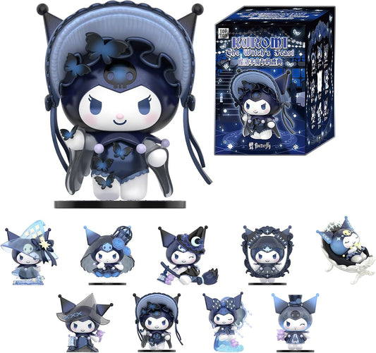 TOP TOY Sanrio Kuromi Witch Feast Series [1 Piece] Toy Toy Blind Box Figure Soft Vinyl PVC Premium Toy Birthday Present for Kuromi Character Collectors
