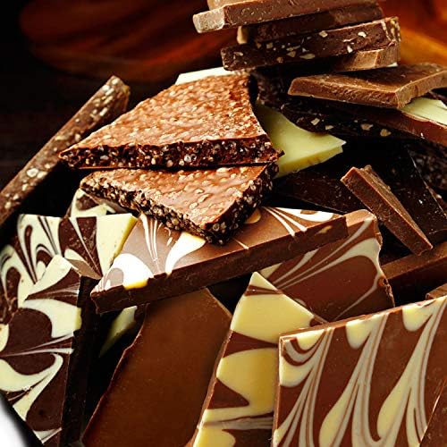 Cracked Chocolate Mega Mix, 4.4 lbs (2.0 kg), Chubée de Chocolat, Cracked Chocolate (More Milk)