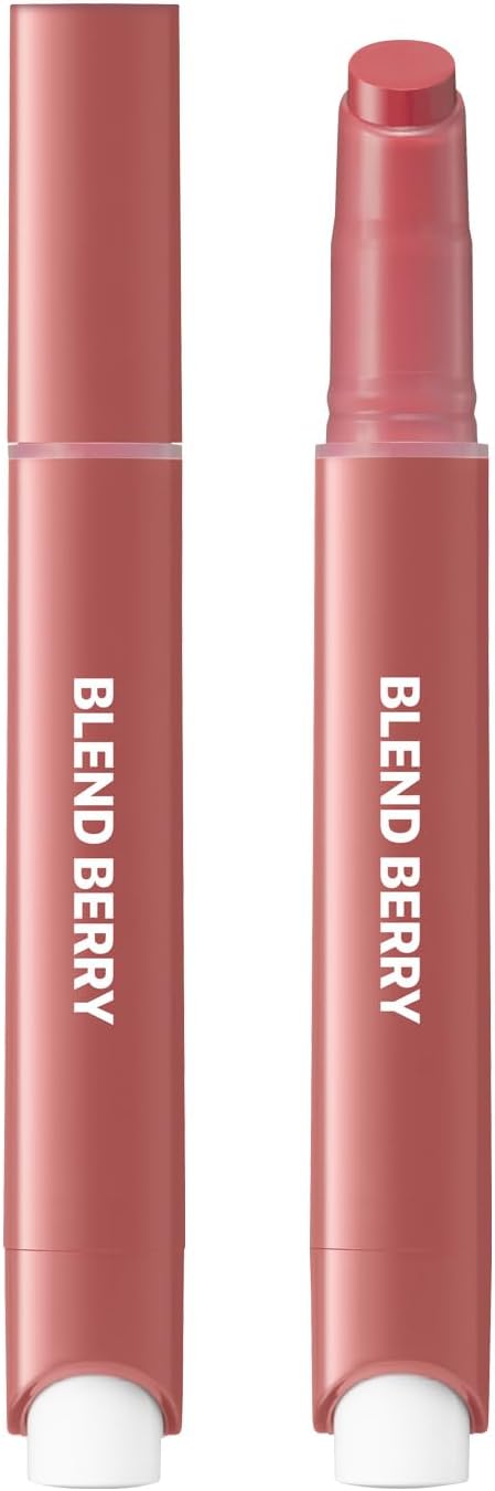 Blended Berry Lip Balloon 004 Nude Pink (Pink Beige Series), Plumper, Glossy, Tinting Effect, Thick Moisturizing, 0.1 oz (2.5 g)