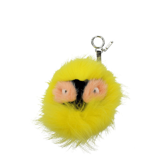 Fendi キーチェーンの女性毛皮の黄色 - Image 1
