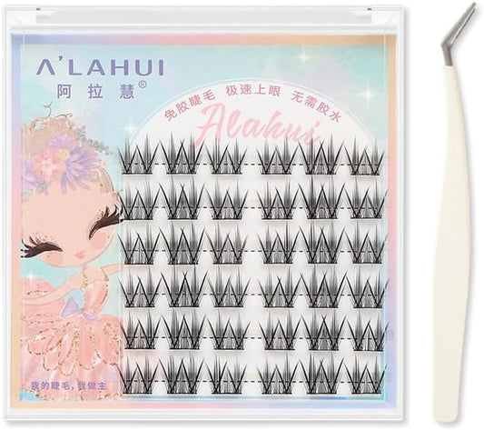 False Eyelashes, Black Color, Top