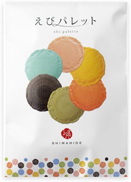Kagawa Shrimp Palette, 12 Sheets x 1, Shimatsu Shimatsu Shrimp, Thin-Grilled Shrimp, Local Sweets, Souvenir, Gift