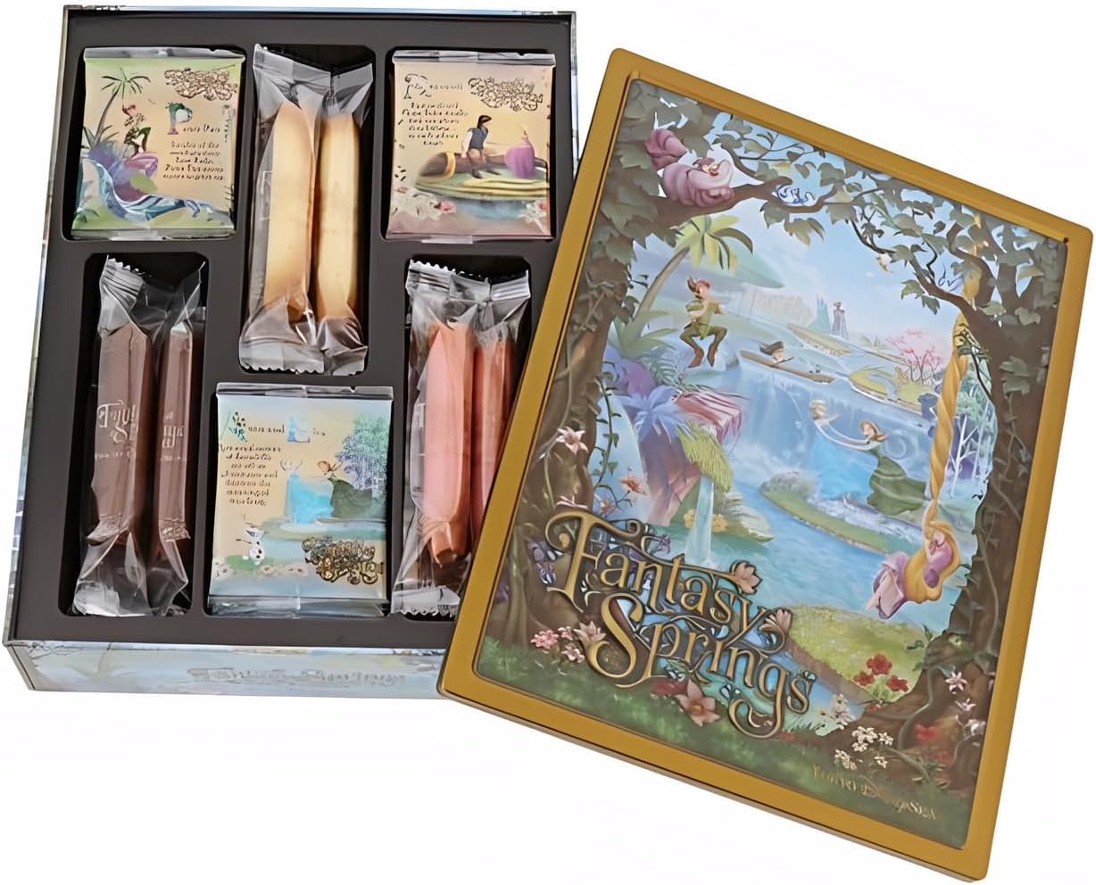 [Tokyo DisneySea Exclusive] Assorted Cookies, Fantasy Springs, "Dreaming of Fantasy Springs", Delicates, Souvenirs, Disney Goods, Gift (1 Piece)