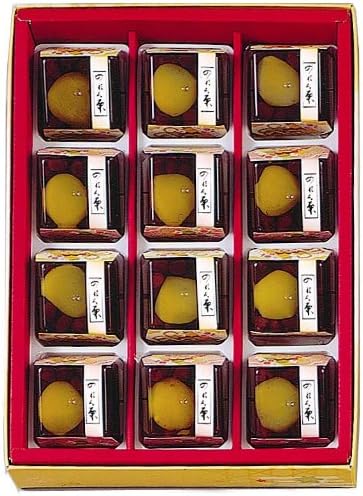 Kawachi Surugaya Noren Chestnuts 12 pieces