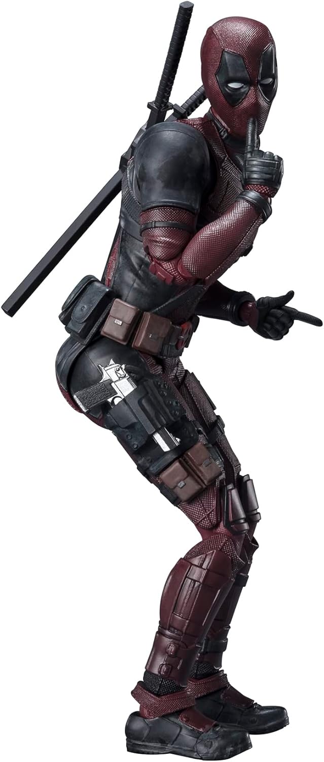 BANDAI SPIRITS S.H. Figuarts Deadpool (DEADPOOL 2), Approx. 6.1 inches (155 mm), ABS & PVC, Pre-painted Action Figure