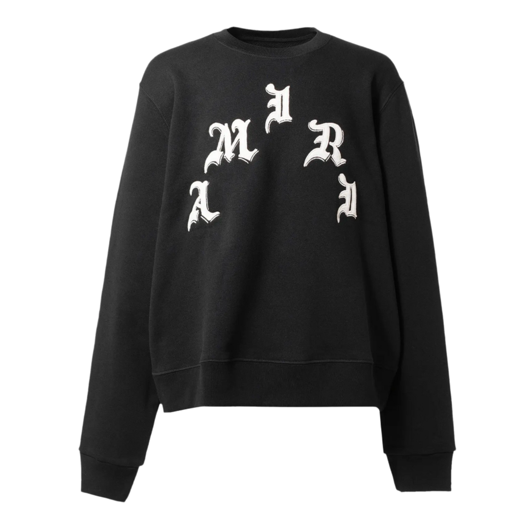 AMIRI X WES LANG X LOGO 'BLACK' CREWNECK