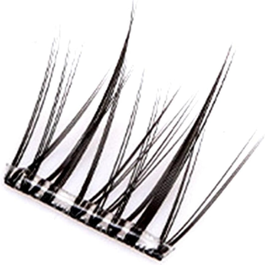 False Eyelashes, Partial False Eyelashes, No Glue Required, No Glue Required, Natural Glue, Non-Removable, Partial False Eyelashes, Self-Adhesive, Transparent Axis, Lifestyle Makeup (Double Sunflower)