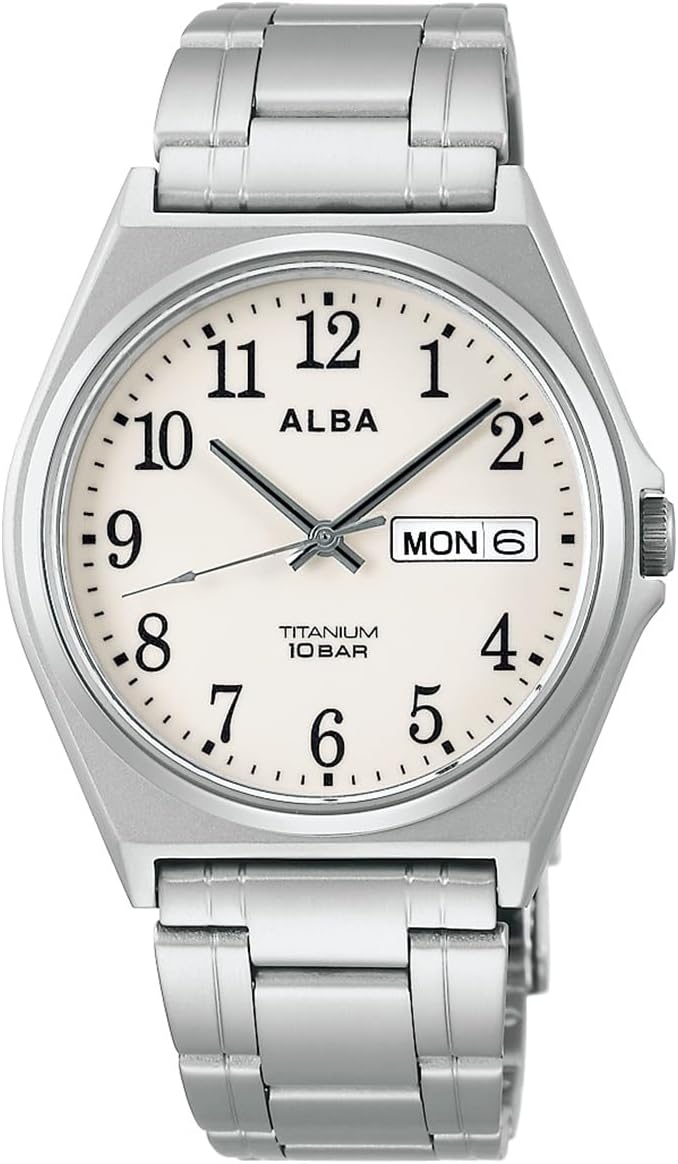 Seiko Watch AEFJ409 Alba Standard Men's Titanium Watch