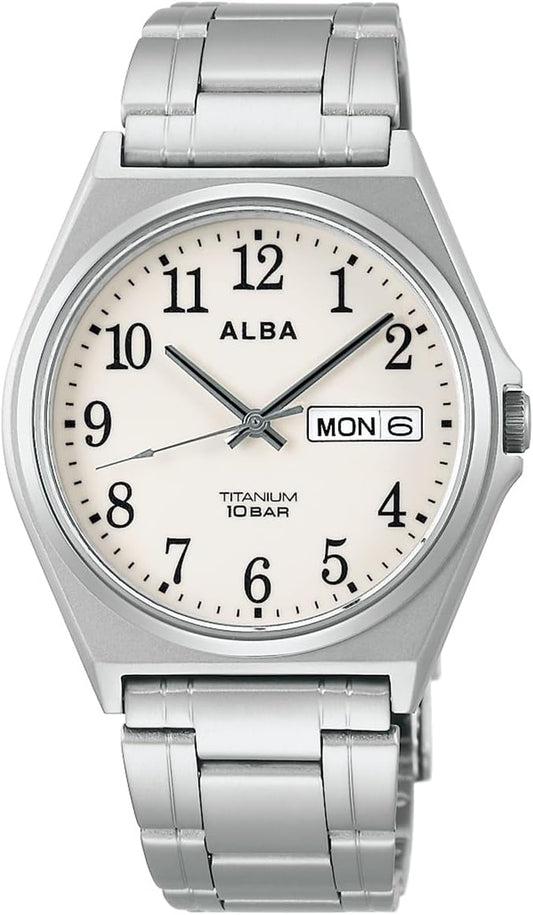 Seiko Watch AEFJ409 Alba Standard Men's Titanium Watch