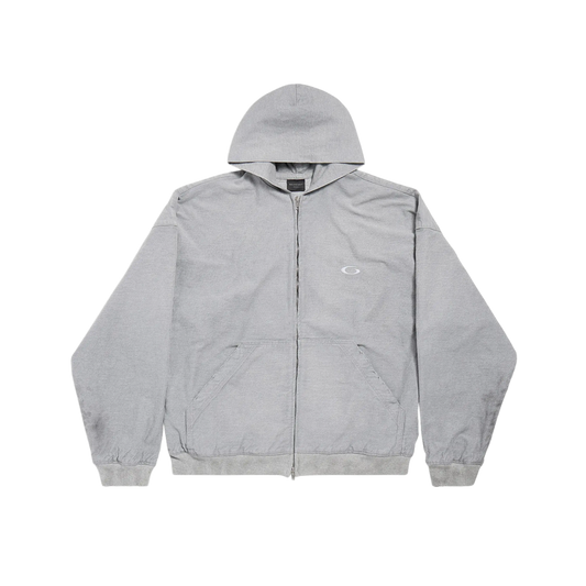 BALENCIAGA 'GREY' TROMPE HOODIE