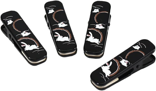 Nagomiya Kimono Clip, Small Set, Made in Japan, Kimono Clips, 4 Small, Dressing Accessories, Kimono Collar Closure, Collar Closure, Obi Knot, Temporary Fastening, Women's