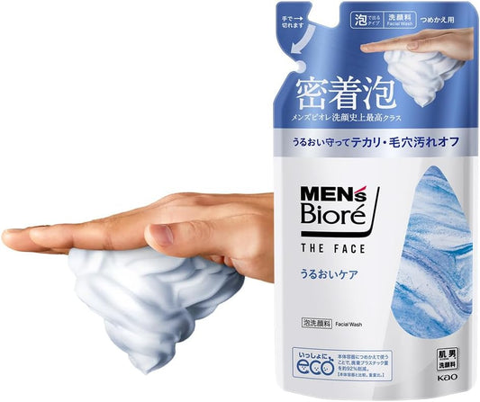 Men's Biore The Face Moisture Care Refill Foam Type Pore Care Men's Moisturizing