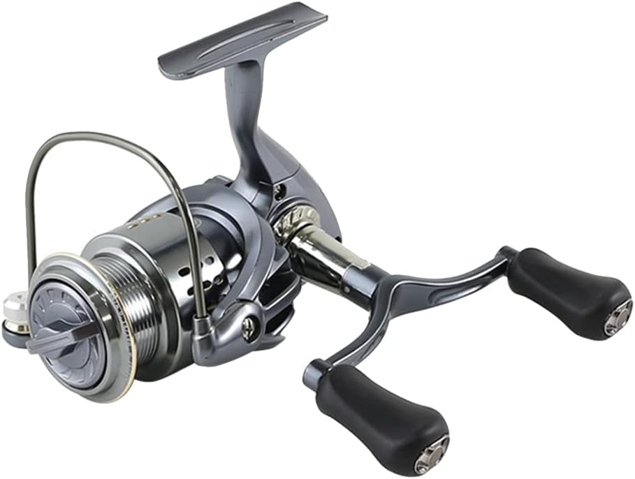 Reel Fishing 2500S 6.4:1 Spinning Reel Double Handle Grip Fishing Gear Fishing Reel