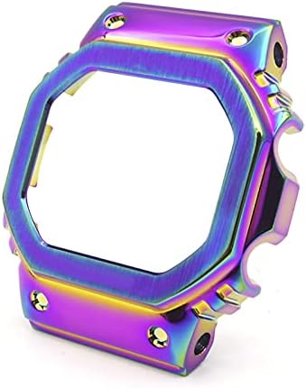 G-SHOCK GW-M5610 Compatible Custom Bezel Metal Rainbow