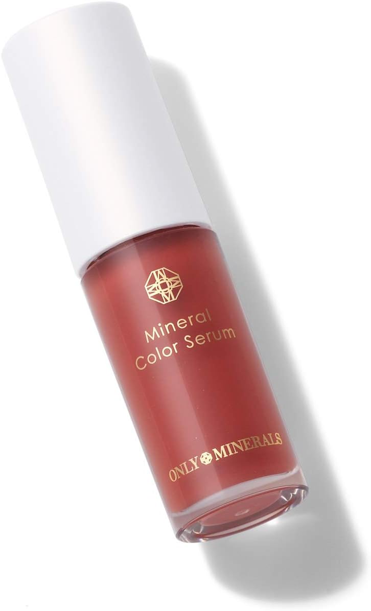 ONLY MINERALS Mineral Color Serum 09 Melon Coral Lipstick, 0.2 oz (4 g)