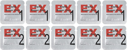 Formulated with domestic amino acids and hyaluronic acids that take 5 minutes! Eyelash perm liquid, non-oxidizing pouch type (set of 5)