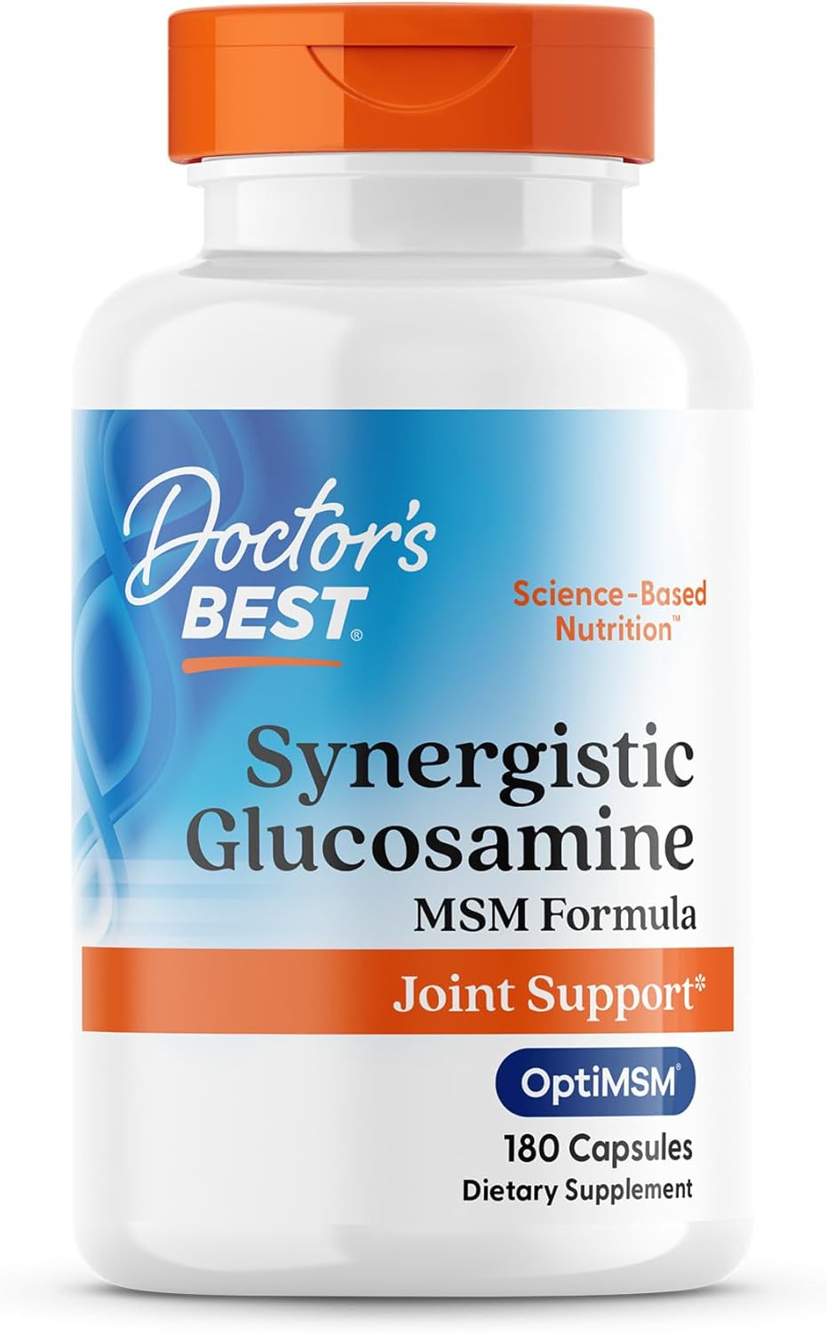Doctors Best Synergistic/Glucosamine/OptiMSM Formula, 180c