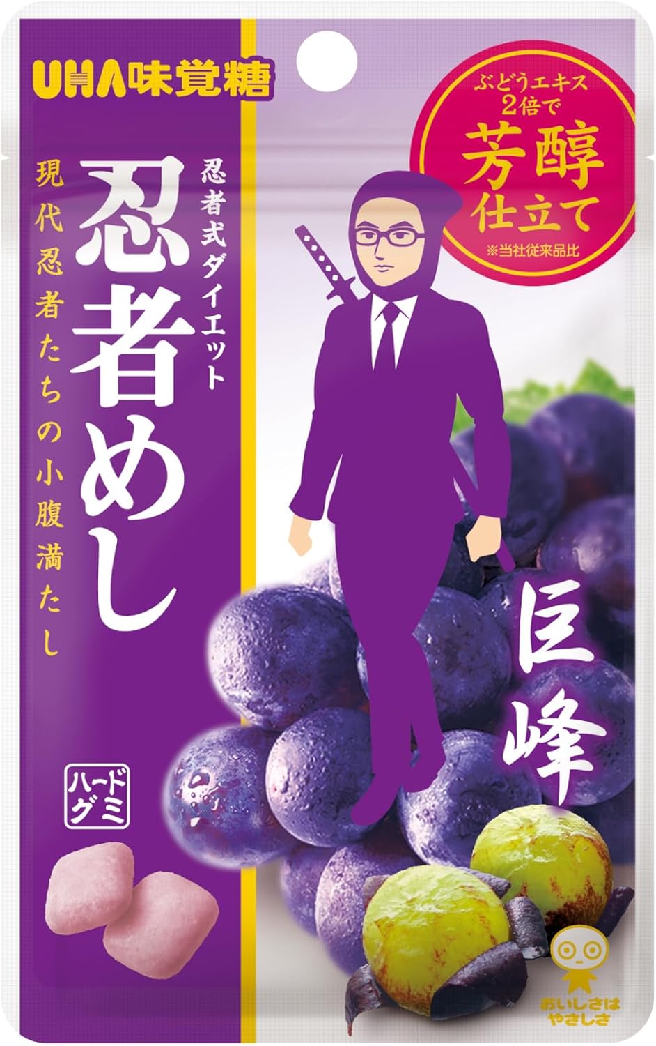 UHA Mikakto Ninja Meshi Kyoho Flavor 20G