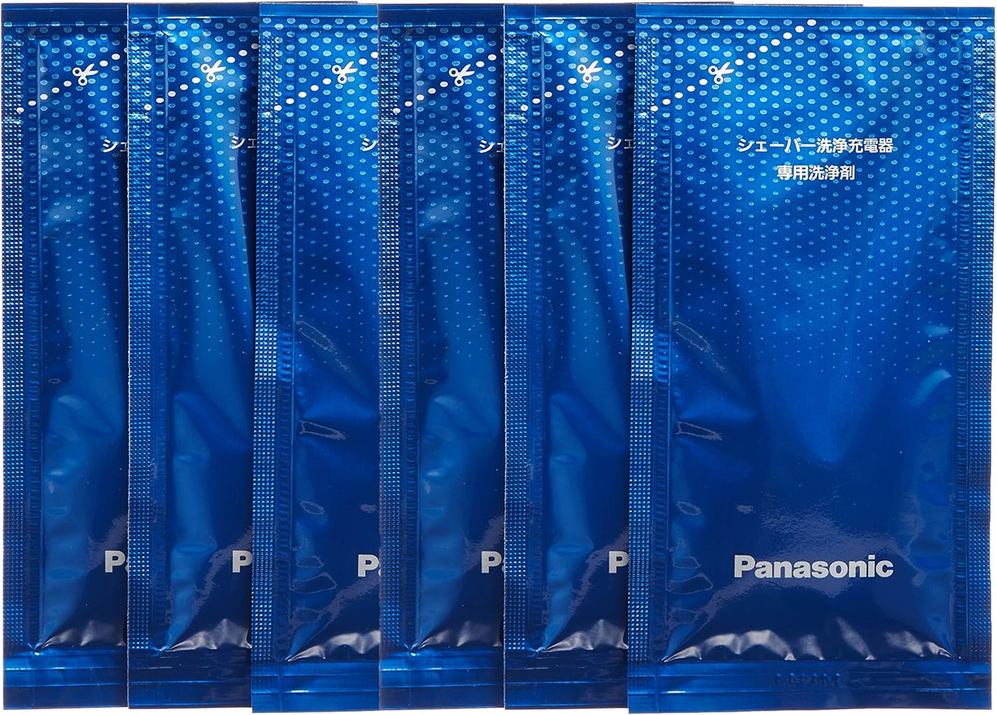 【正規品】Panasonic Lamdash Shaver Cleaning Agent, 6-Piece Set for Lamdash Cleaning & Charging System, ES-4L06A