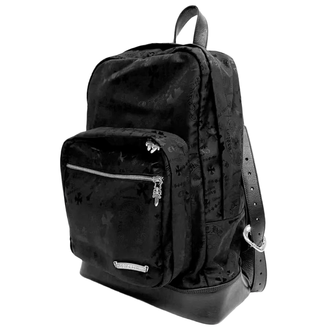 CHROME HEARTS 'NYLON STENCIL' BLACK 7TH GRADE BACKPACK