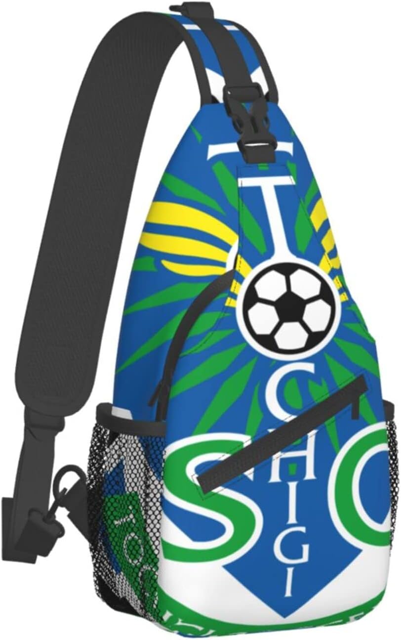 Tochigi Soccer Club Shoulder Bag, Large Capacity, Shoulder Bag, Crossbody Bag, Work Commute, School, Travel, Events, Anime, Moe Goods, Multifunctional, Lightweight, Unisex, Gift, Sports School Bag,