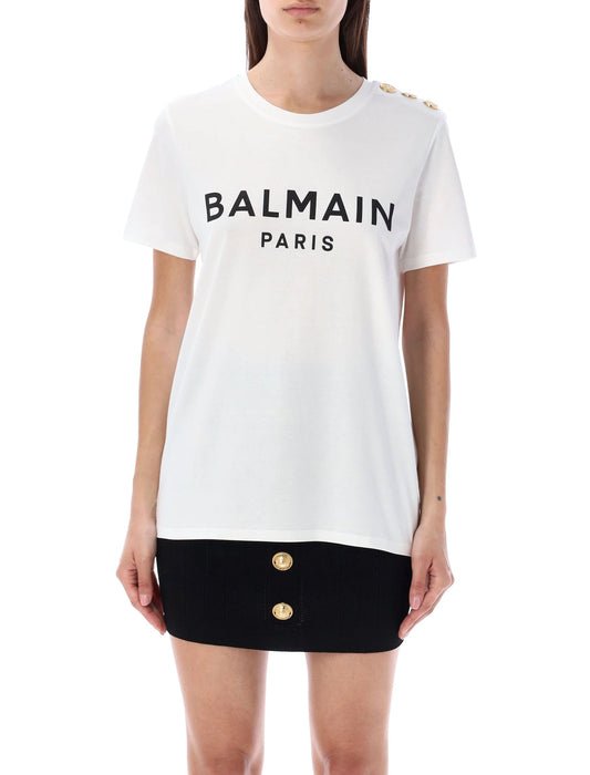 Balmain バルマンTシャツとポロスホワイト - Image 1