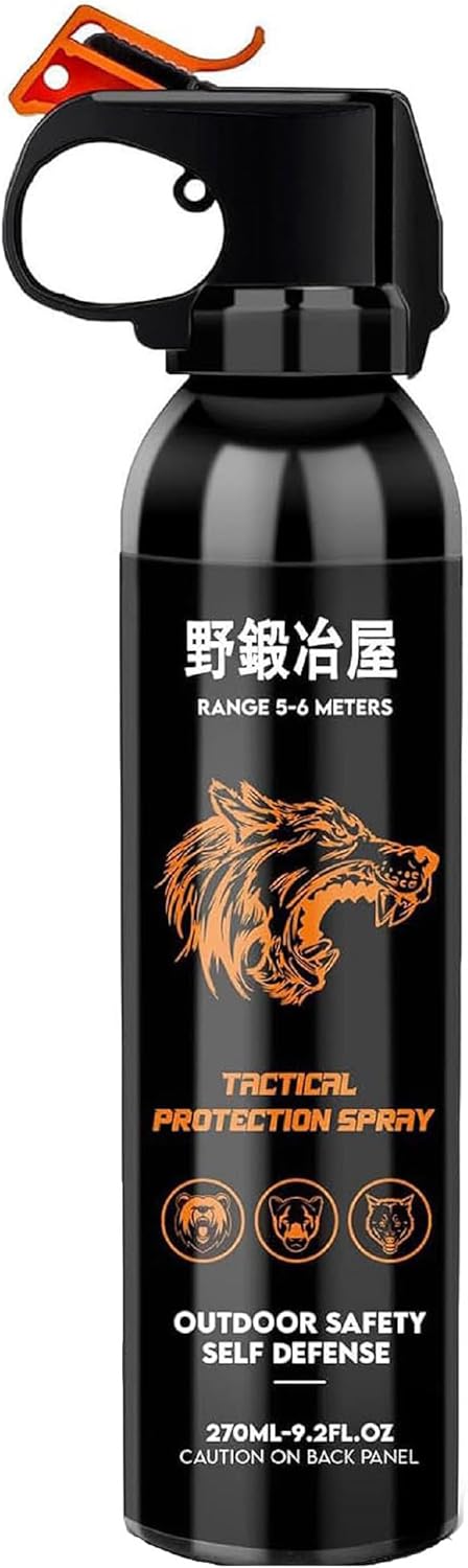 Nokanjiya Forest Adventurer Recommended 270ml Bear Repellent Spray Bear Deterrent Spray Bear Spray Bear Spray with Holster Case 4-Piece Gift Set