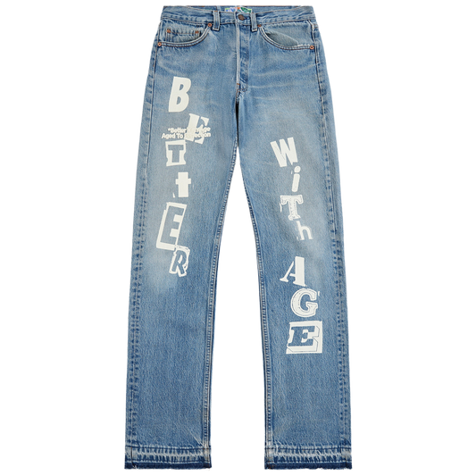 BETTER WITH AGE CROISET DENIM PANTS