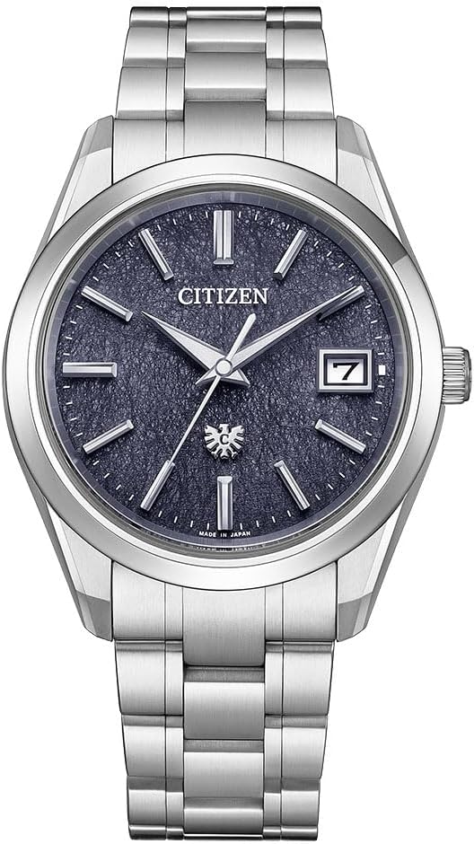 The Citizen AQ4100-65M 30th Anniversary Limited Model Indigo Washi Dial Men's Watch